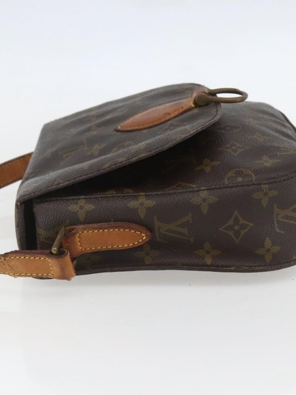 Authentic LOUIS VUITTON Monogram Saint Cloud GM Shoulder Bag M51242 LV - Picture 10 of 16
